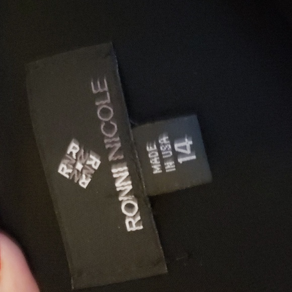 Ladies black evening dress - Picture 3 of 5